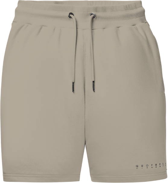 Quotrell Fusa Shorts | Taupe / Black Taupe