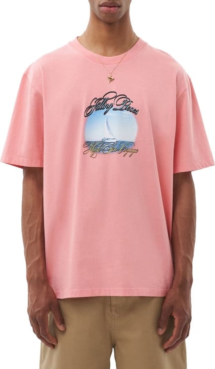 Filling Pieces T-Shirt High Sea Voyage Strawberry Ice Roze