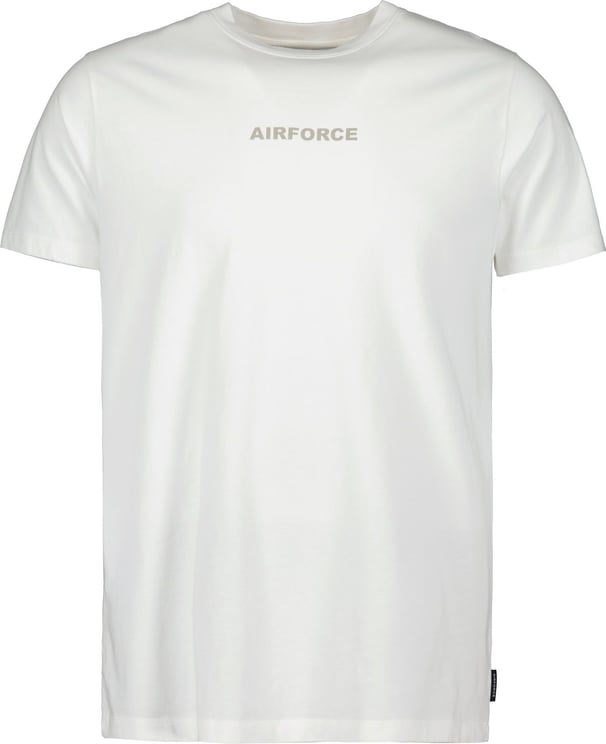 Airforce Airforce Wording/logo T-shirt Wit