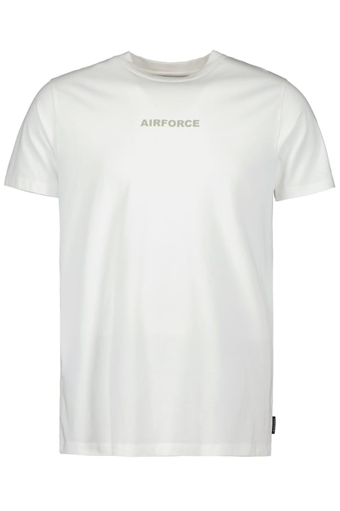 Airforce Airforce Wording/logo T-shirt Wit