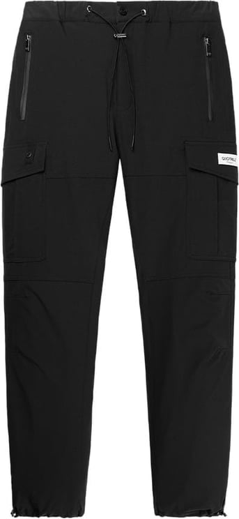 Quotrell Seattle Cargo Pants | Black Zwart