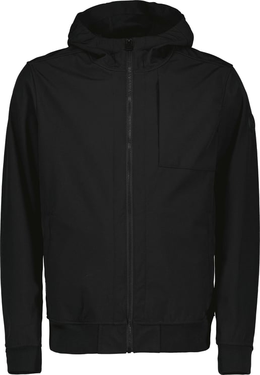 Airforce Softshell Jacket Chestpocket Zwart