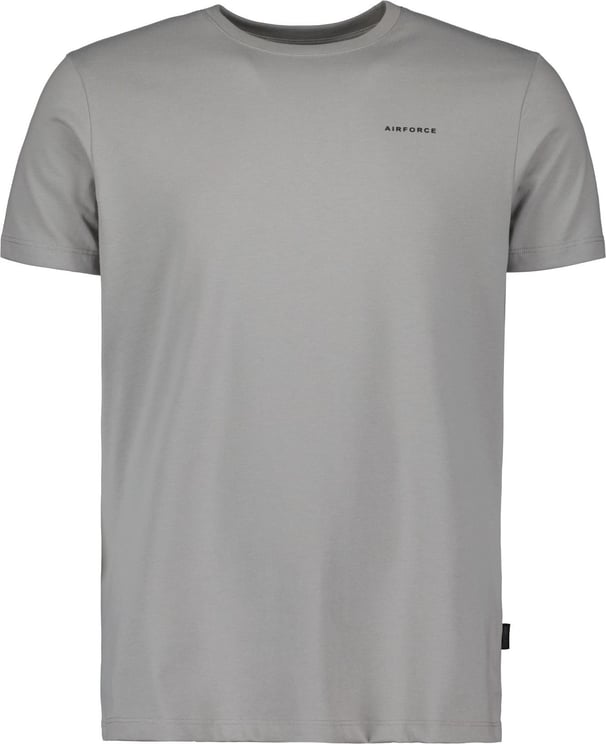 Airforce Basic T-shirt Paloma Grey Black Grijs