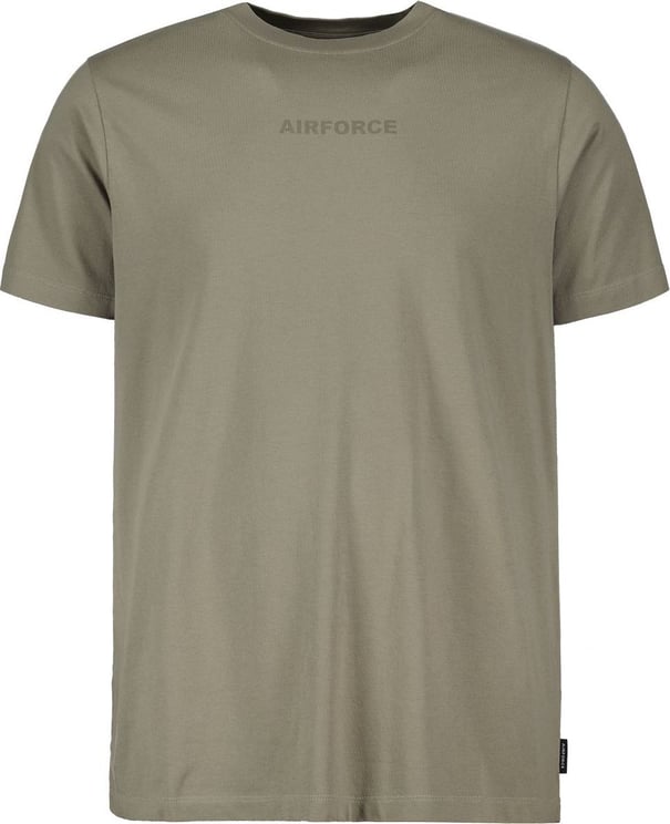 Airforce Airforce Wording/logo T-shirt Beige