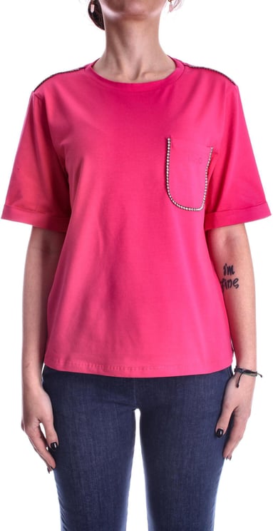 Liu Jo T-shirts And Polos Fuchsia Pink Roze