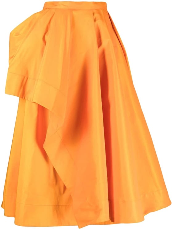 Alexander McQueen Skirts Orange Oranje