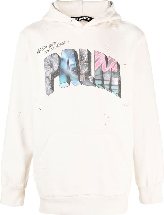 Palm Angels Sweaters White Wit