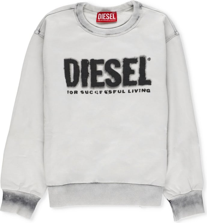 Diesel Sweaters Grey Grey Zwart