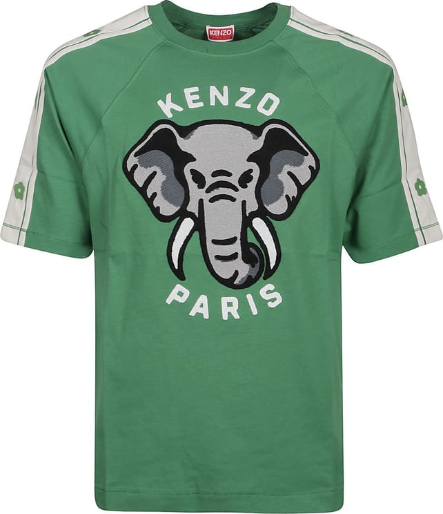 Kenzo Slim T-shirt Green Groen