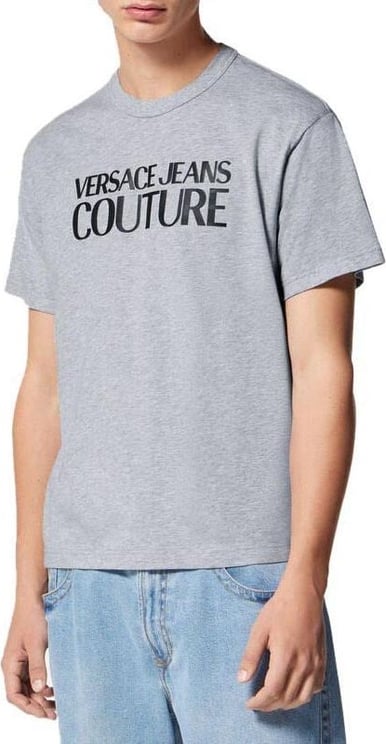 Versace Versace Jeans Couture Logo T-shirt Grijs Grijs