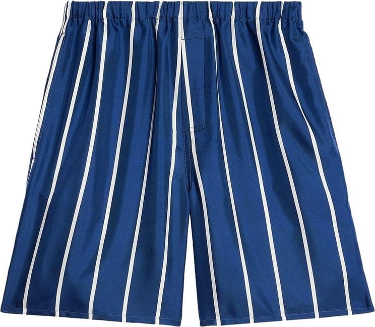 AMI Paris Shorts Blue Blauw