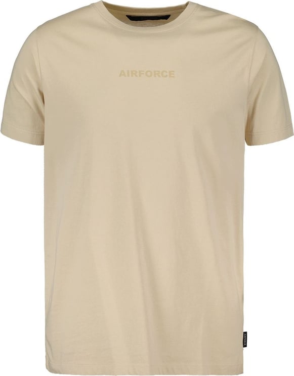 Airforce Wording/logo T-shirt Grijs