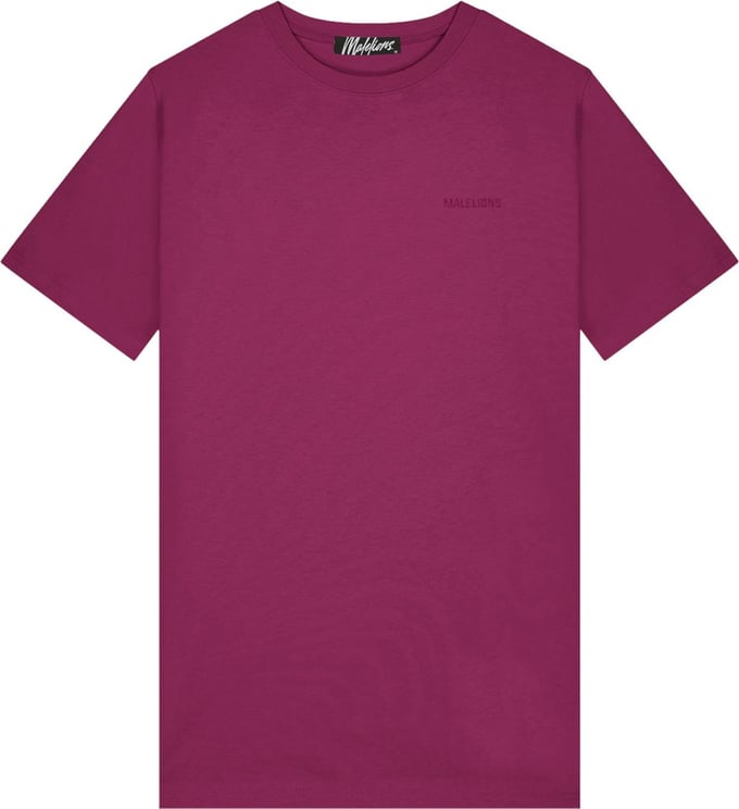 Malelions Logo T-Shirt - Cherry Rood