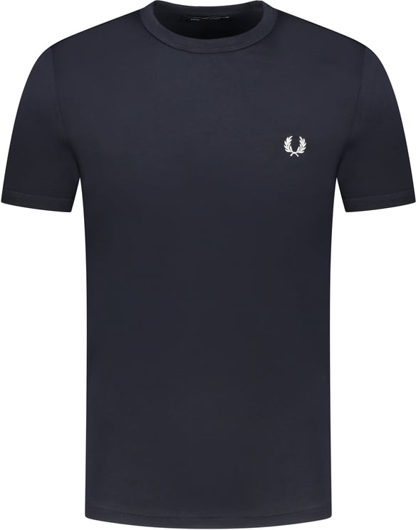 Fred Perry T-shirt Blauw Blauw