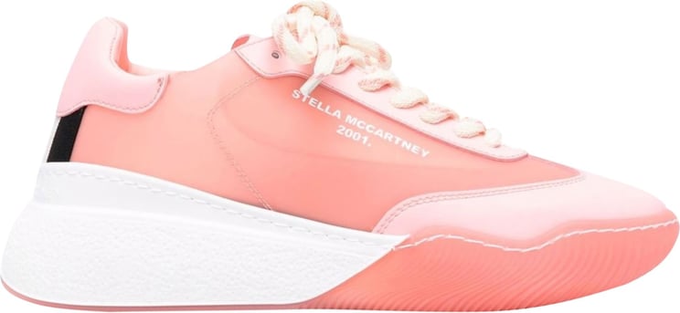 Stella McCartney Loop Lace-up Sneakers Roze
