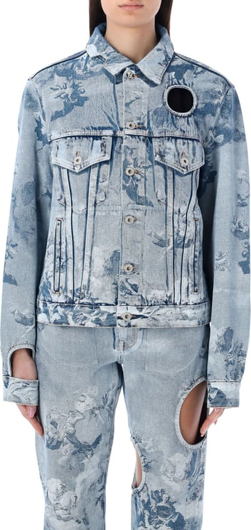 OFF-WHITE Off-white Coats Clear Blue Blauw