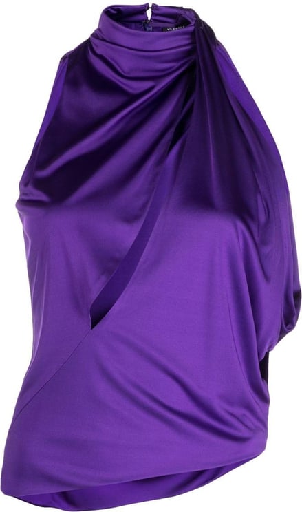 Versace Top Purple Paars