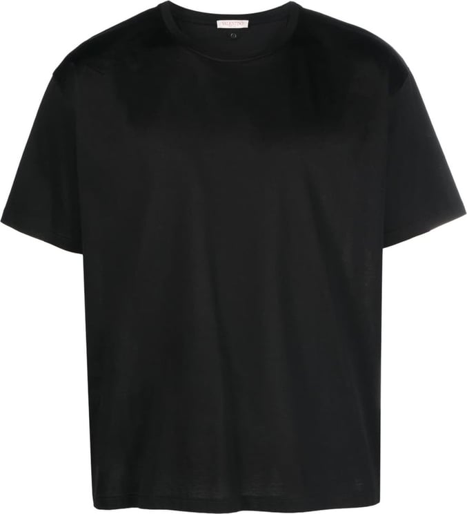 Valentino Garavani T-shirts and Polos Black Black Zwart