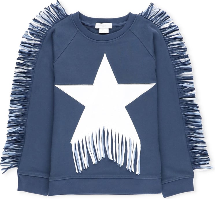 Stella McCartney Sweaters Blue Blauw