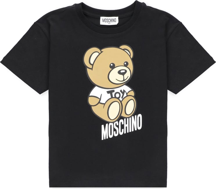 Moschino T-shirts And Polos Black Zwart