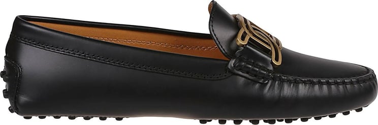 Tod's Chain Rubber Loafers Black Zwart
