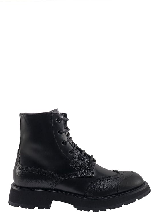 Alexander McQueen Leather boots Zwart