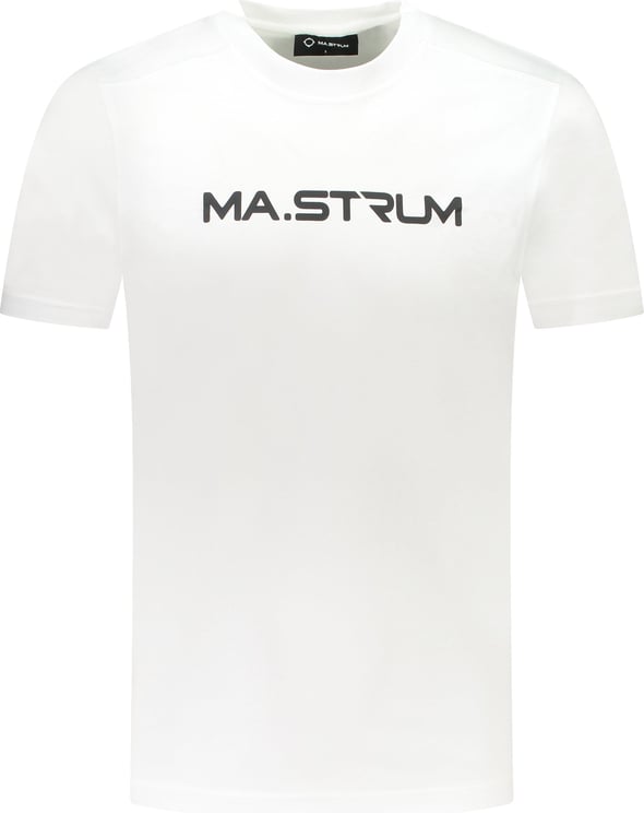 Ma.Strum T-shirt Wit Wit