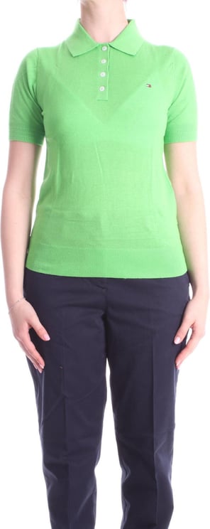 Tommy Hilfiger T-shirts And Polos Lightgreen (lime) Groen