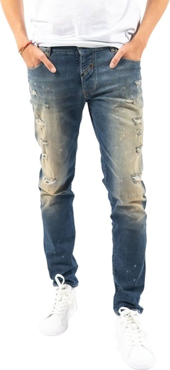 Boragio Jeans Blauw