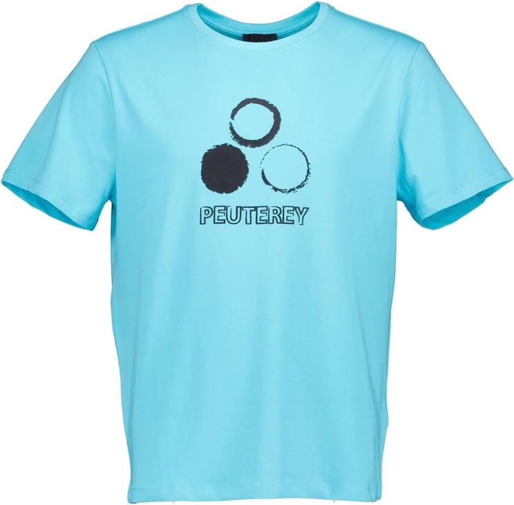 Peuterey Sorbus S6 T-shirt Lichtblauw Blauw