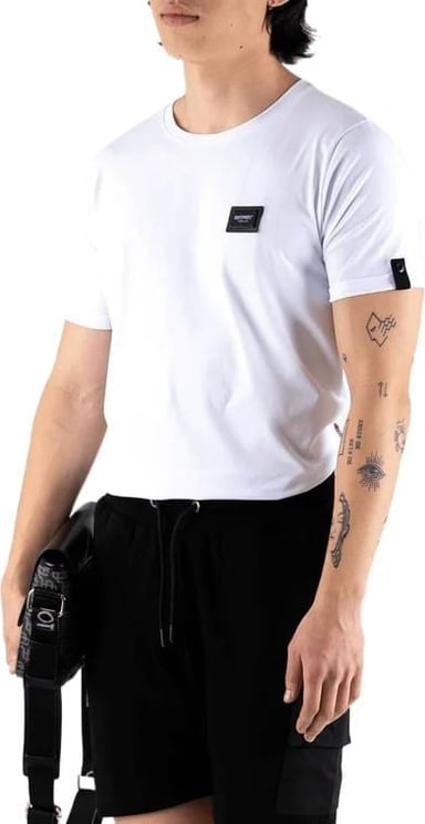 Quotrell Sacramento T-shirt | White/black Wit