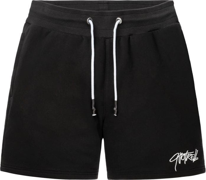 Quotrell Monterey Shorts | Black/white Zwart