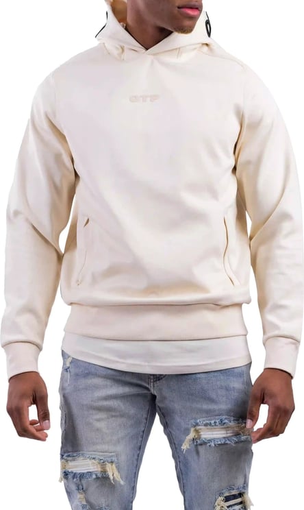 OFF THE PITCH Private Pitch Hoodie Heren Beige Beige