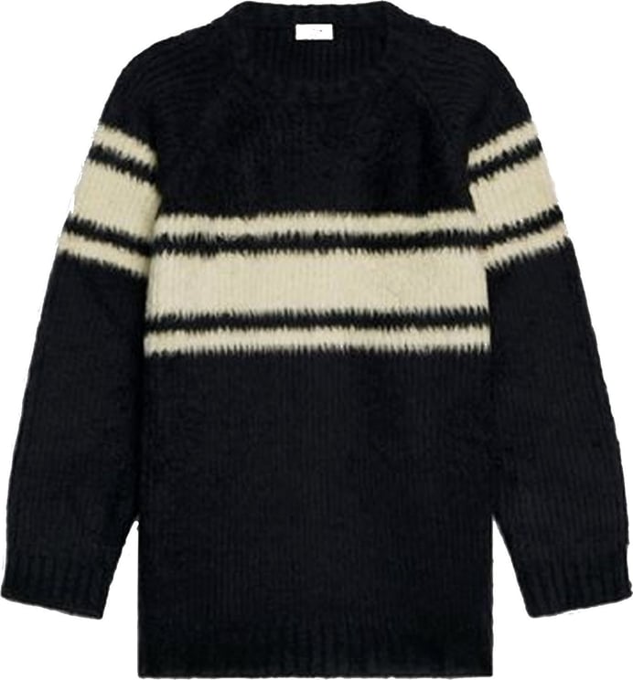 Celine Celine Logo Sweater Zwart