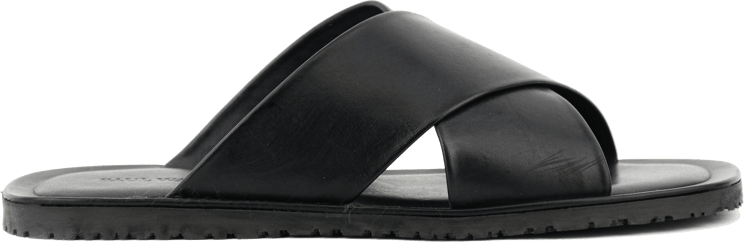 Paul Warmer Super Soft Cross Sandal Zwart