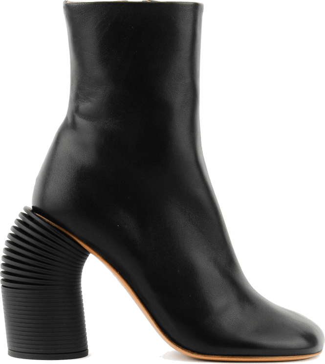 OFF-WHITE Spring Ankle Boot Black Zwart