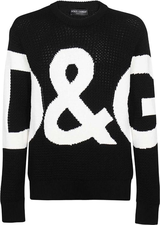 Dolce & Gabbana Dolce & Gabbana Logo Sweater Zwart