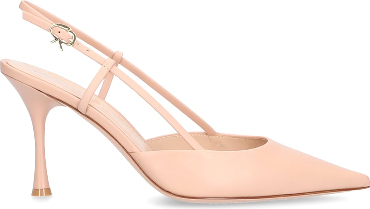Gianvito Rossi Slingback Pumps Ascent Twins Beige