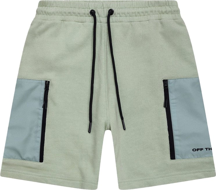 OFF THE PITCH Off The Pitch Lennox Shorts Quiet Groen Groen