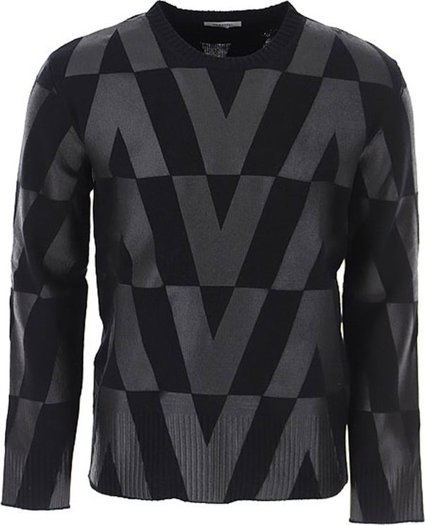 Valentino Valentino Wool Sweatshirt Zwart