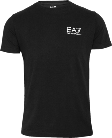 Emporio Armani EA7 Basic Logo T-Shirt Heren Zwart Zwart