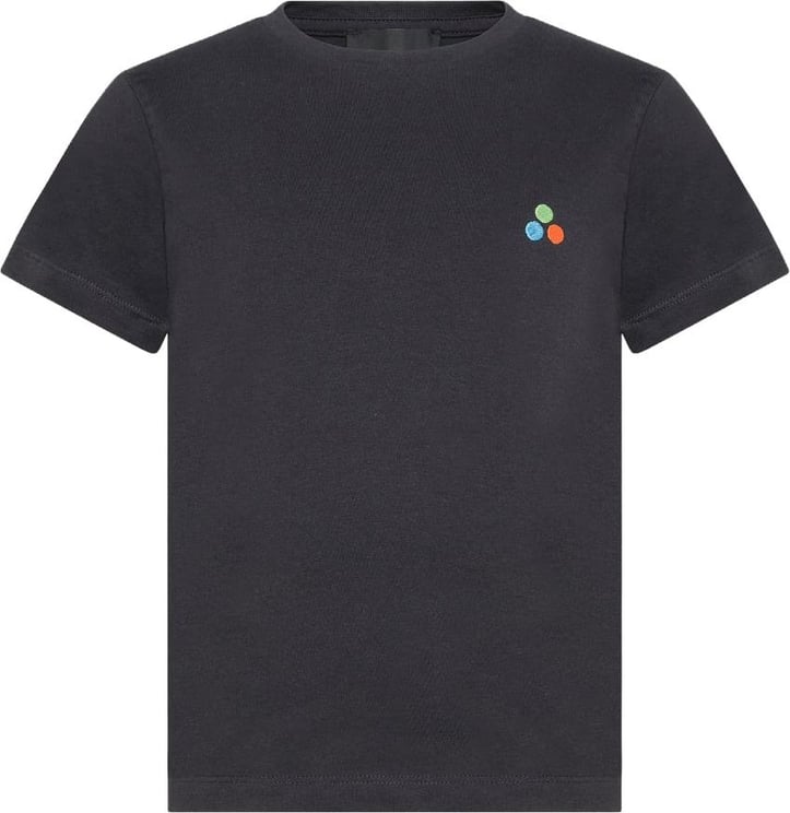 Peuterey CARPINUS S7 KID - T-shirt met klein veelkleurig logo Blauw