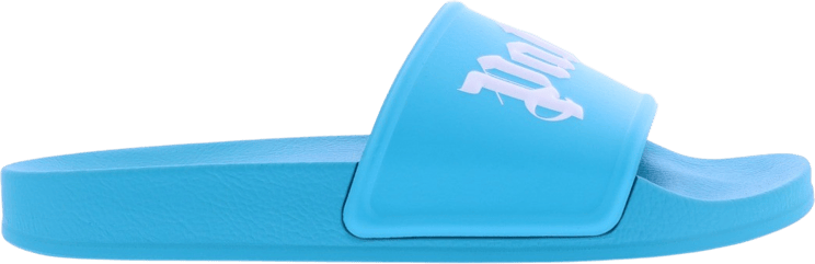 Palm Angels Logo Pool Slider Blauw