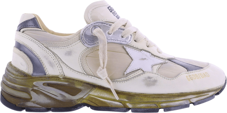 Golden Goose Running Dad Nylon And Nappa Up Wit