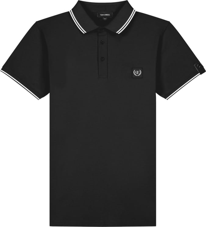 Quotrell Quotrell Couture - Avergne Polo | Black/black Zwart