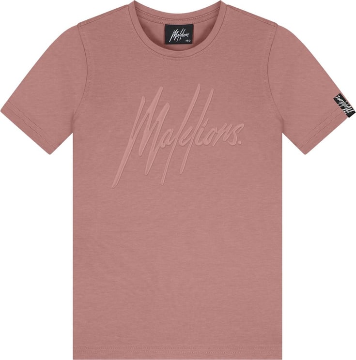 Malelions Junior Essentials T-Shirt - Mauve Roze