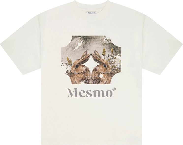 MESMO Print shirt White Wit