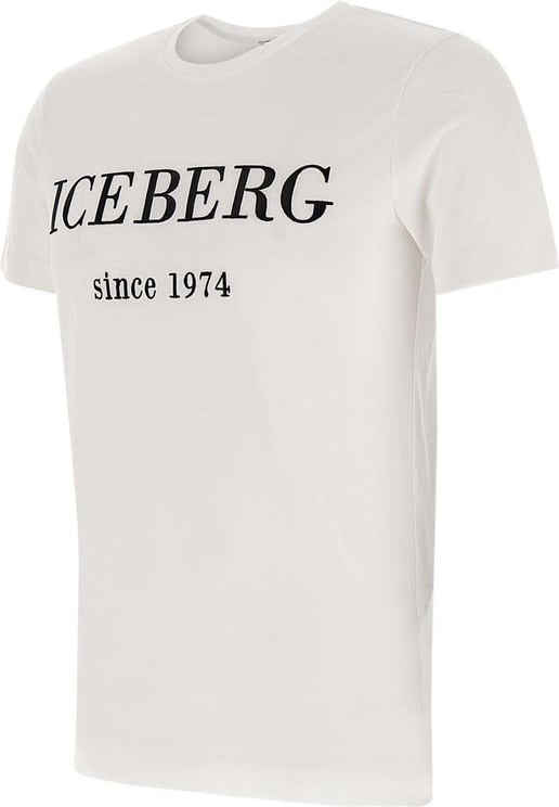 Iceberg Since 1974 T-shirt Wit Wit