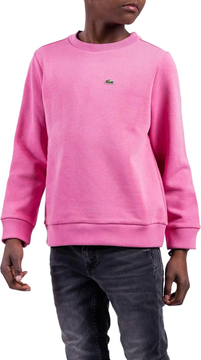 Lacoste Sweater Kids Reseda Roze Roze