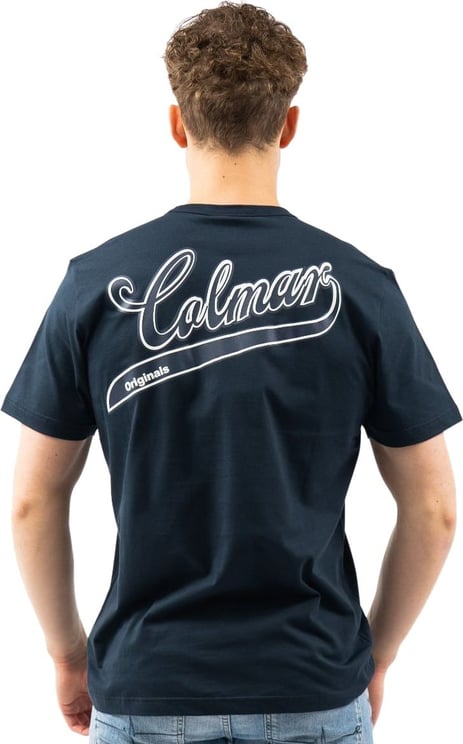 Colmar Originals Heren T-shirt Blauw